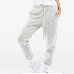 Fabletics Gray Eco Go-To Classic Sweatpant